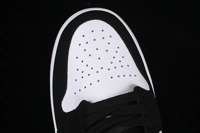 All categories Air Jordan Jordan series basketball shoes Air Jordan 1 Low G version pure original Air Jordan 1 Low "White Black Gym Red" AJ1 Joe 1 black toe 2.0 low-top cultural casual sneakers IB8971-106